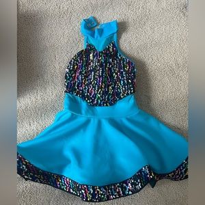 Girls dance/figure skate costume